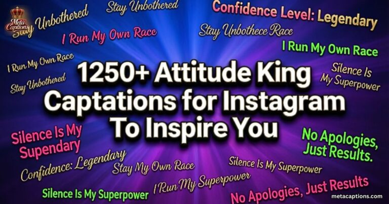 attitude-king-captions